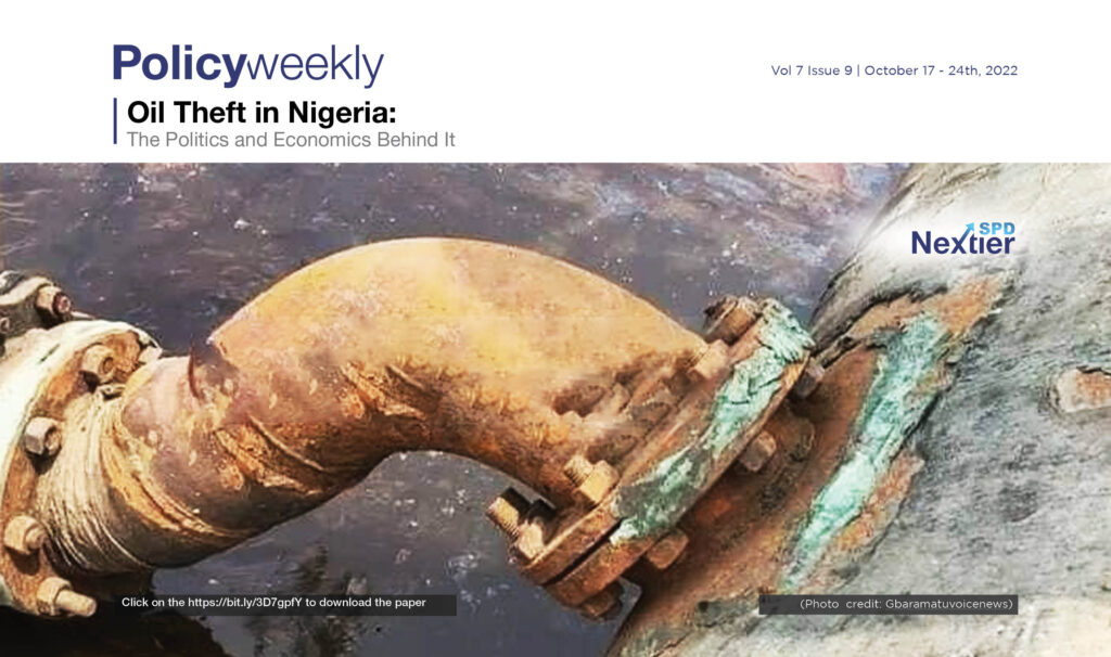 Oil Theft In Nigeria: The Politics And Economics Behind It - The Nextier